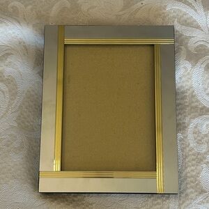 Silver and Gold Picture Frame - Home Accents